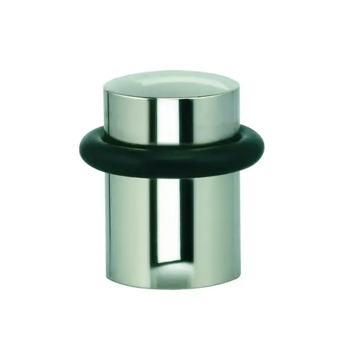 Omnia 7000.14 1-3/4" Floor Door Stop Bright Nickel Finish