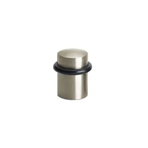 Omnia 7000.15 1-3/4" Floor Door Stop Satin Nickel Finish