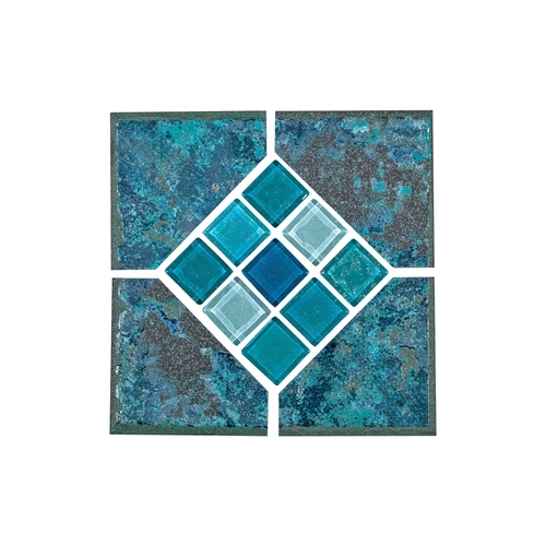 Verona Borba Turquoise Deco