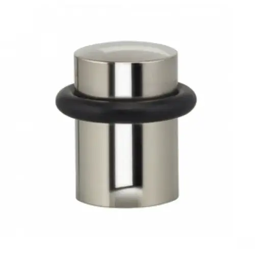 Omnia 7001.14 1-1/4" Floor Door Stop Bright Nickel Finish