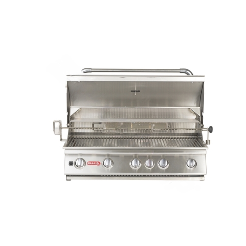 Bull Outdoor Products 57569 Brahma Gas Grill Head, 90000 Btu BTU, Natural Gas, 5 -Burner, 266 sq-in Secondary Cooking Surface