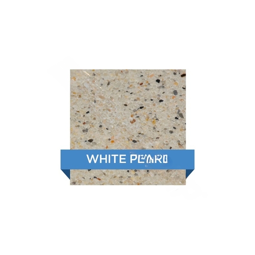 80 Lb White Pearl Sunstone Pearl Pebble Pool Finish