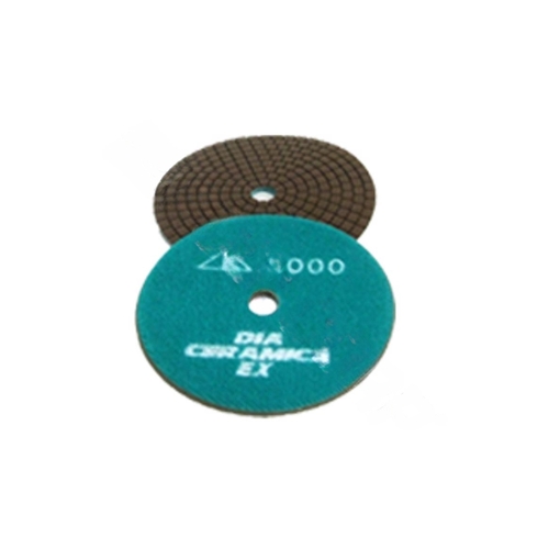 4" 2000 Grit Lt Green Ceramica Ex Wet Polishing Disc