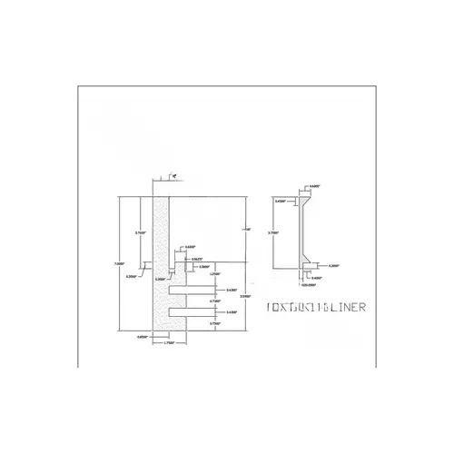 Stegmeier 23CF111 8' Texturit Form - pack of 14