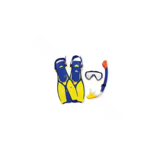 Thermotech Snorkle Set W/ Size 1-4 Fins