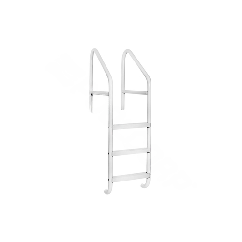 Saftron CBL-324-5S-W 24" White 5-step Ladder W/ Crossbrace