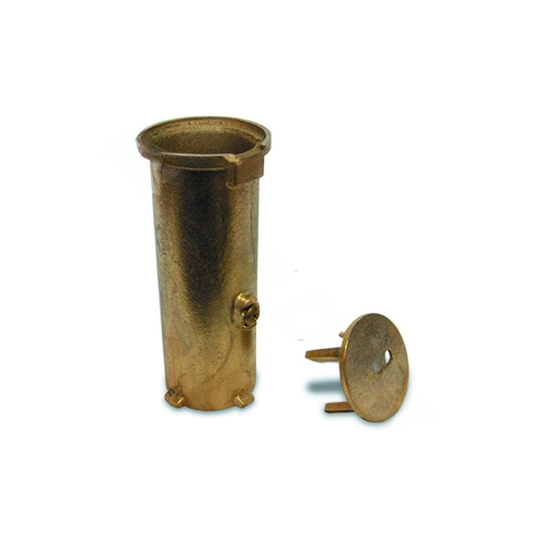 Anchor Socket Brz (1.90) 6" - No Cap In-Pool Anchor 6In Bronze L/Cover