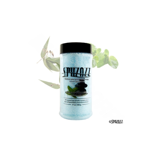 Spazazz 101 Crystals 17 Oz Eucalyptus Mint