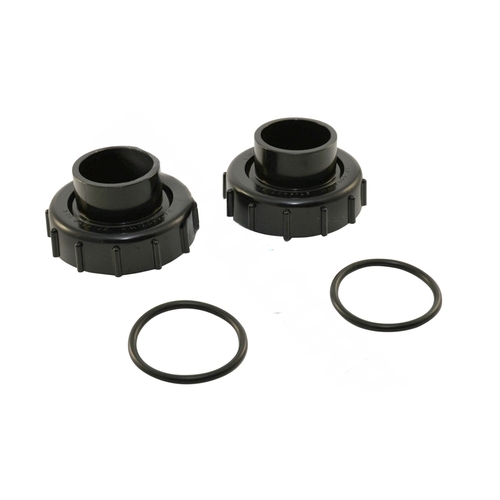 1.5"sx2"spg Valve Adapter Kit Black