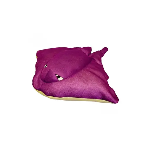 Cruz Seaside Rider Stuffed Flotng Stingray Purple/Tan