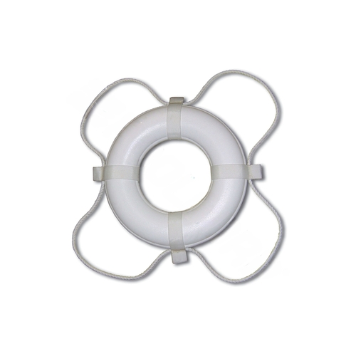 PoolStyle 380 Ps380 30" White Cga Foam Life Ring