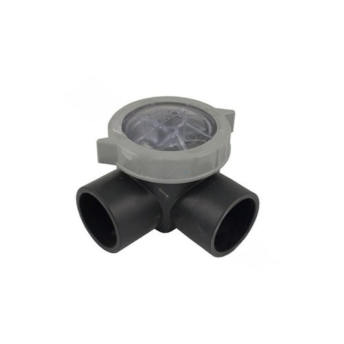 2"-2.5" 90 Cpvc Truseal Check Valve Black