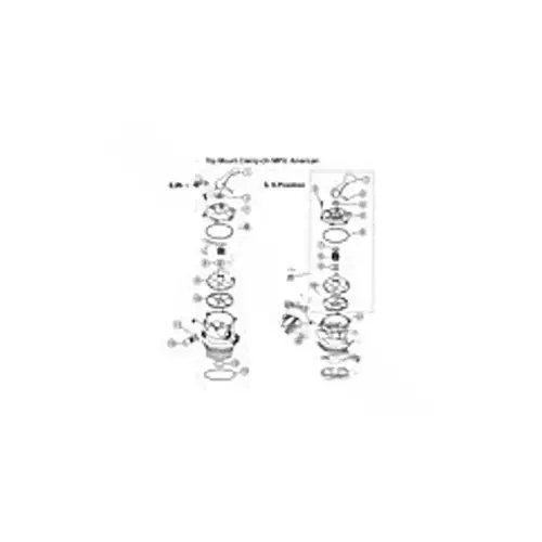 1.5" 8-position Tm Mp Top Valve Assy