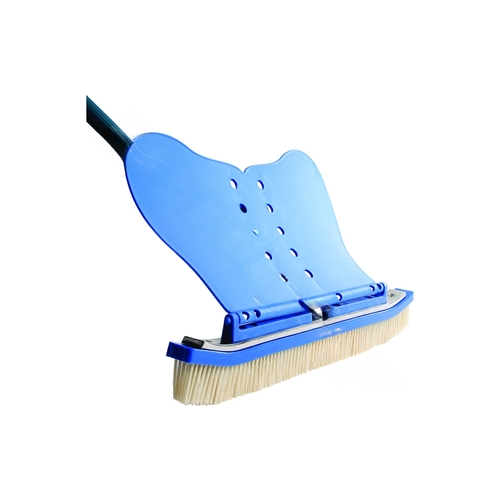 PoolStyle PS202 18" Nylon Wall Whale Pro Cleaning Brush Blue