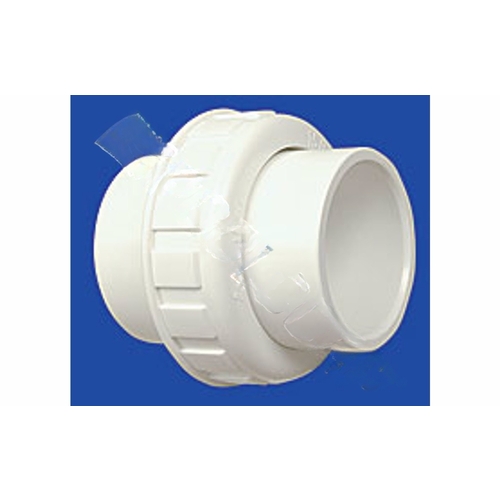 Praher Plastics Canada Ltd 050-100 .5" Pvc Union Skt X Skt White