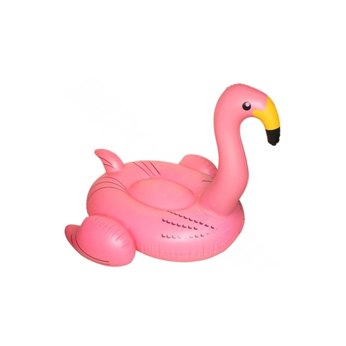 Giant Pink Flamingo Ride-on Inflatable