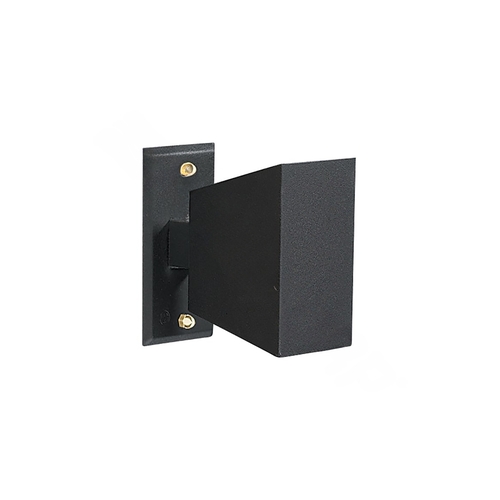 2.5" X 4.125" Black Wall Mount Lamp With Ln-912