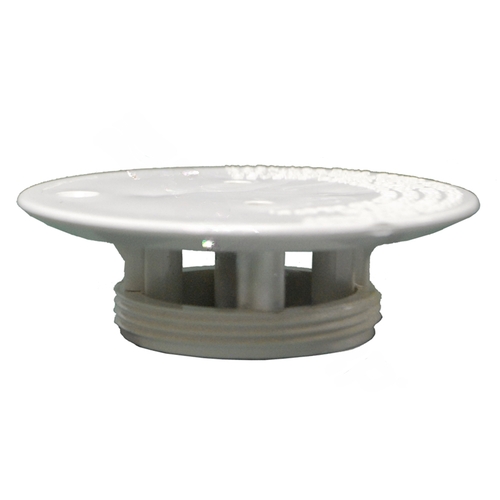 White Floor Inlet Cover Plate