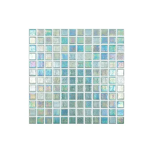 1" X 1" Shell Crystal 553 Pool Tile