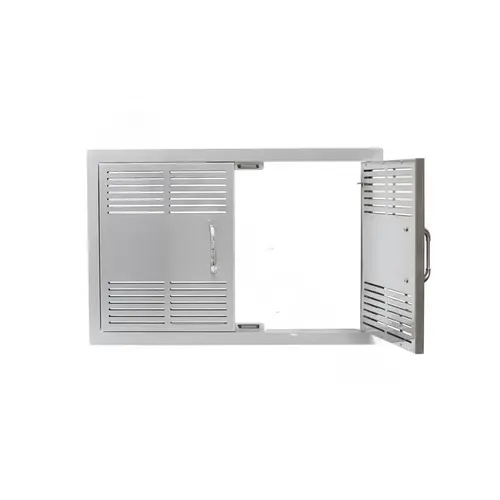 Double Walled 30" Dual Lined Vented Double Door