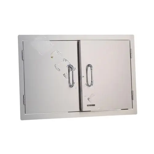 Bull Outdoor Products 33568 Double-Walled Door, 33 in L, 22 in W, 2 in H, Stainless Steel