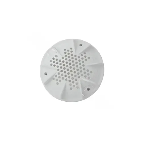 10" White Pdr2 Drain Grate