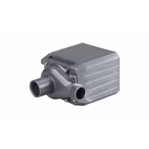 Pond Pump 7.25 ft. Plastic 2400 gal Black