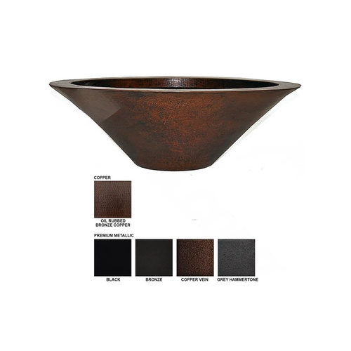 COVER POOLS INC FBESSCOP31 31" Premium Essex Copper Fire Bowl