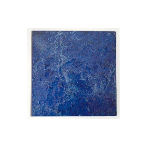 6" X 6" Bermuda Single Bullnose Tile Bermuda Blue