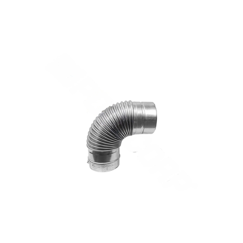 90 Degree Vent Stainless Steel Single-wall Pipe Elbow 4"