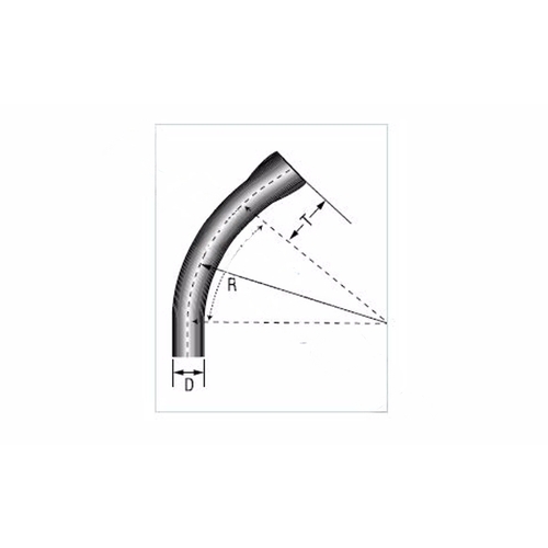 Ee2045b Bell End 1" Sweep 45 Deg Conduit Pvc