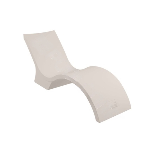 Cloud Signature Chaise Deep For 10-15" Water Depth White