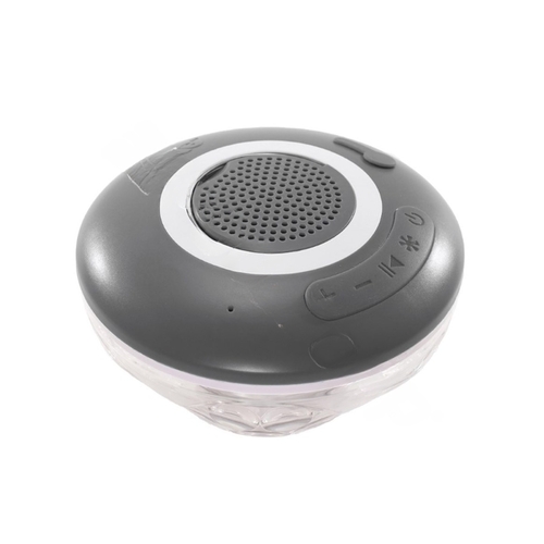 Great American Merchandise & Events 4312 Underwater Light Show Wireless Bluetooth Speaker Grey