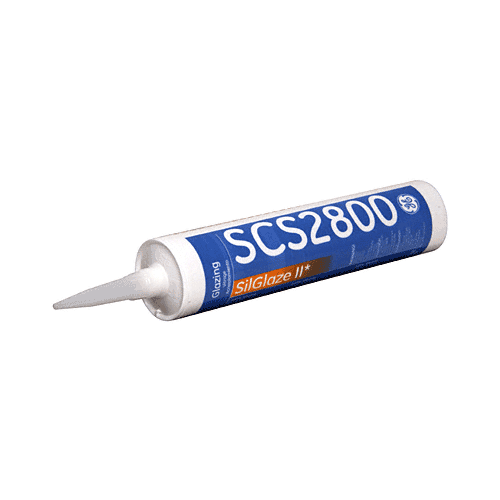 White SilGlaze II Silicone Sealant