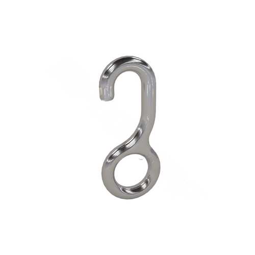 Permacast PH-56 .75" S-hook Cpb Rope Hook Chrome Plated