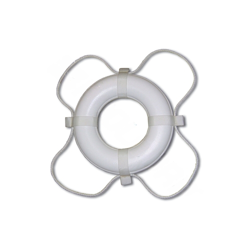 PoolStyle 360 20" White Coast Guard (uscg) Approved Ring Buoy