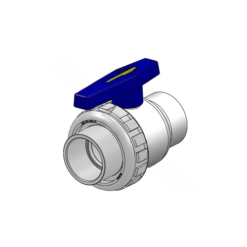 1 1/2" Single Union Blocked Ball Valve Skt/skt