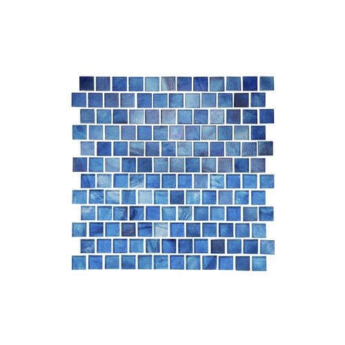 OCEANSIDE GLASSTILE AQI-CANDY 1" X 1" Aquarius Collection Candy Tile
