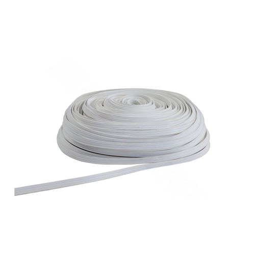 Quaker Plastics QP-1562 .25" X .5" X 120' Flexible White Vinyl Liner Bead Wedge Lock