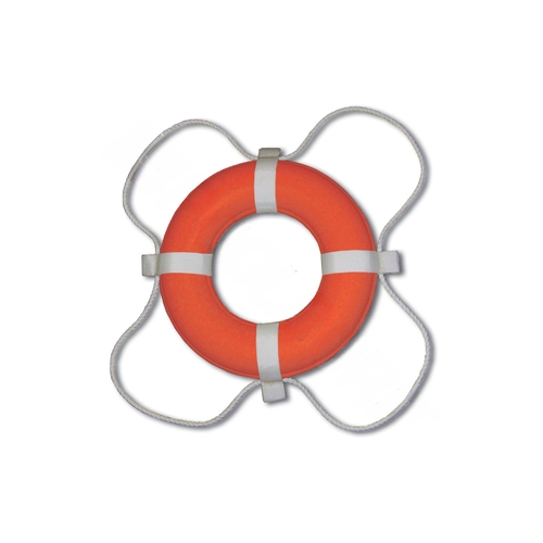 PoolStyle 383 30" Coast Guard (uscg) Approved Ring Buoy Orange