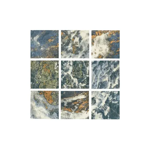 MERCURY CERAMICA SAR-MAYA2X2 Sargasso Collection Maya Tile 2" X 2"