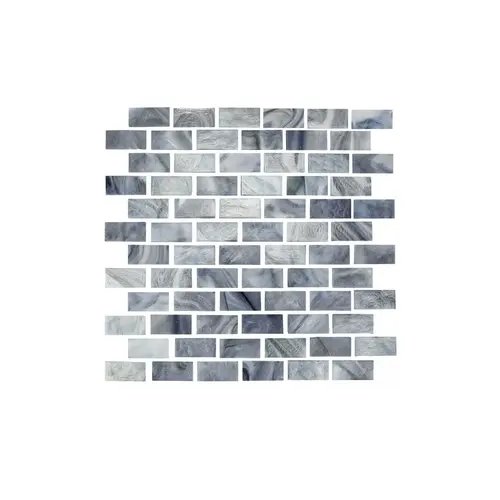 1" X 2" Aquarius Collection Steel Tile