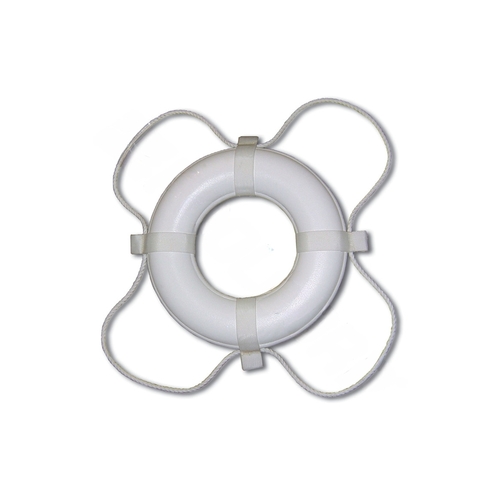 PoolStyle 361 24" White Coast Guard (uscg) Approved Ring Buoy