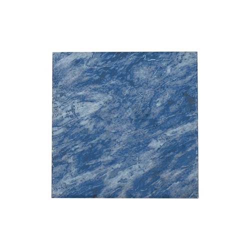 3" X 12" Marblestone Tile Blue Marble Bullnose