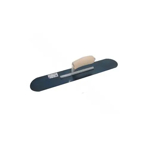 20" X 4" Fully Rounded Trowel With Exposed Rivets