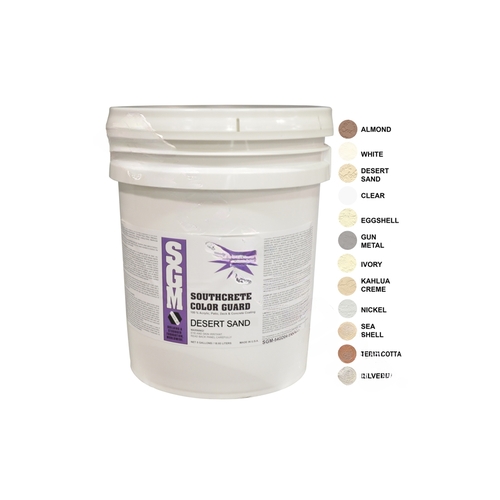 Southern Grouts & Mortars CGPDS 5 Gal Desert Sand Southcrete Color Guard Concrete Stain/sealer