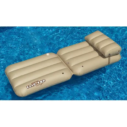 Fliptop Floating Lounger 88" X 28" X 8"