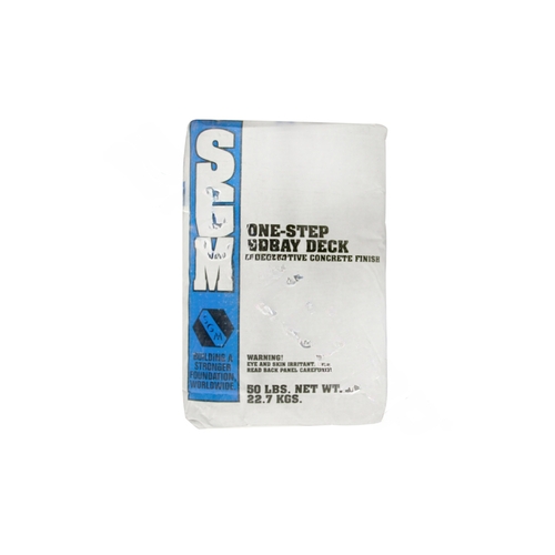 Southern Grouts & Mortars SCSP1W 50# White One-step Spray Deck Color Powder