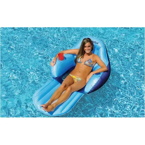 Solo Easy Chair Convertible Pool Float 67" X 44"