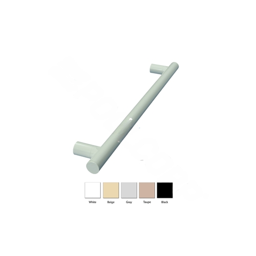 48" White 2-post Safety/ Exercise Support Bar